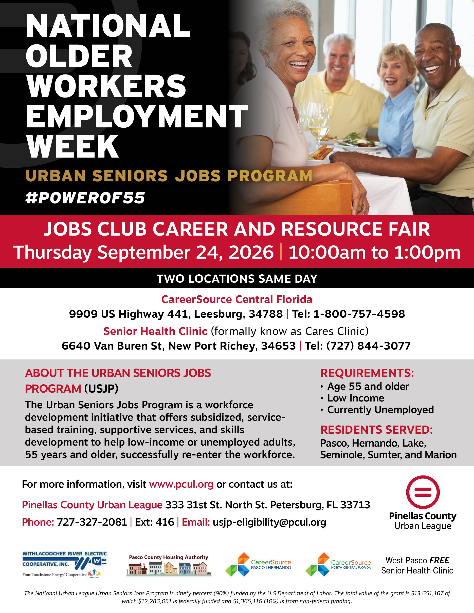 National Older Workers Employment Week – Job Club Career and Resource Fair